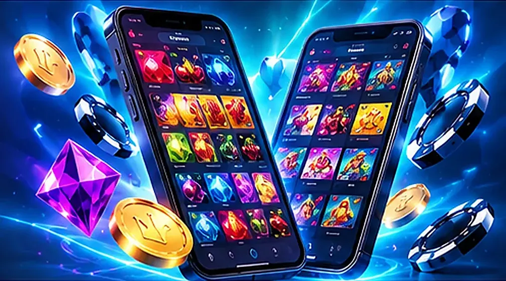 BV Casino alkalmazás Androidra és iPhone-ra – illusztráció